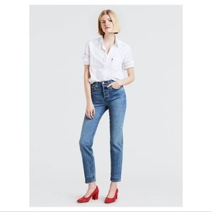 Levis premium wedgie jeans